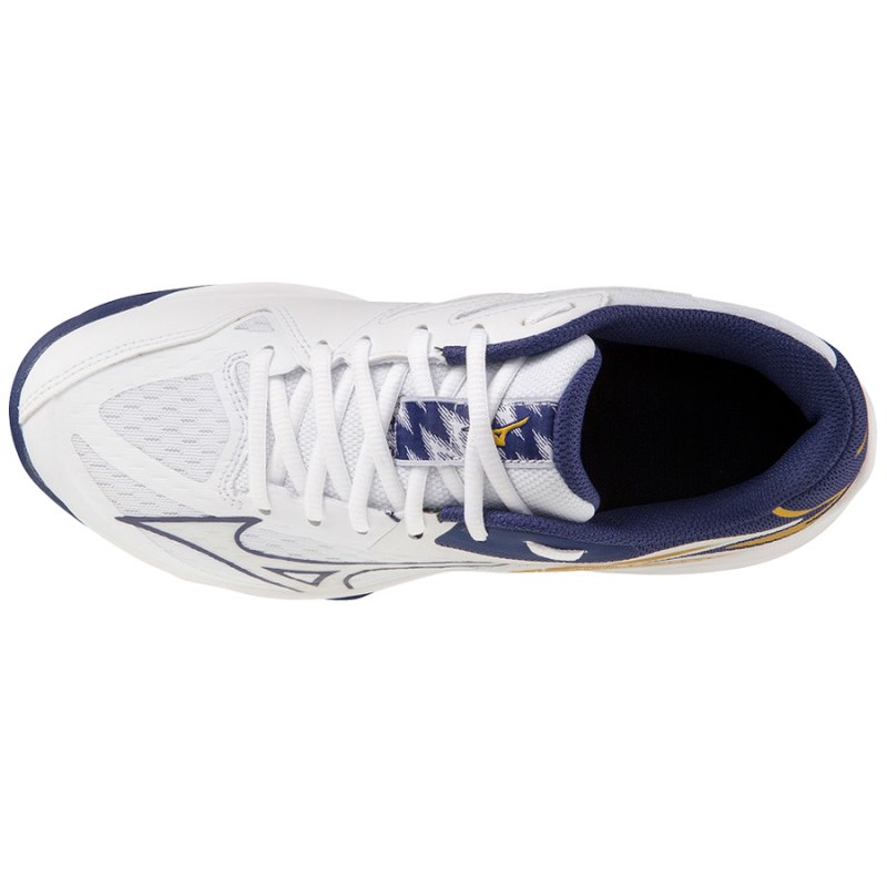 Mizuno Lightning Star Z7 JR Wit Blauw Goud | LQNQ7396