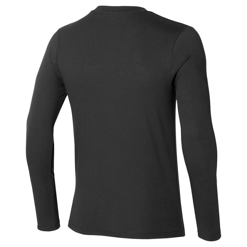 Mizuno Long Sleeve Shirt SR Zwart | KIUM4430