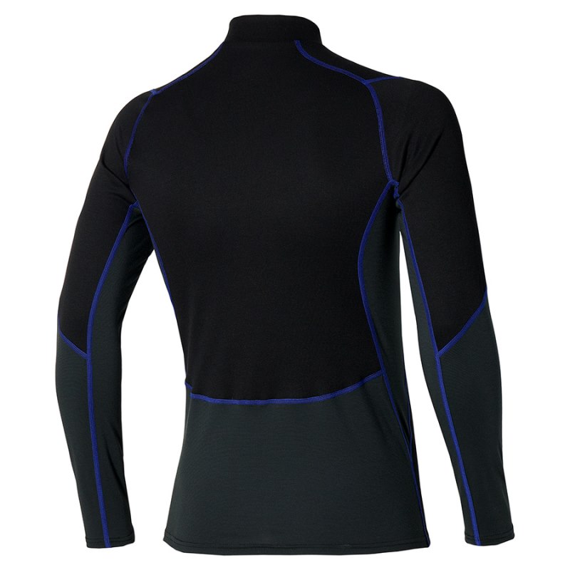 Mizuno Merino Wool H/Z Zwart Blauw | JXXD1855