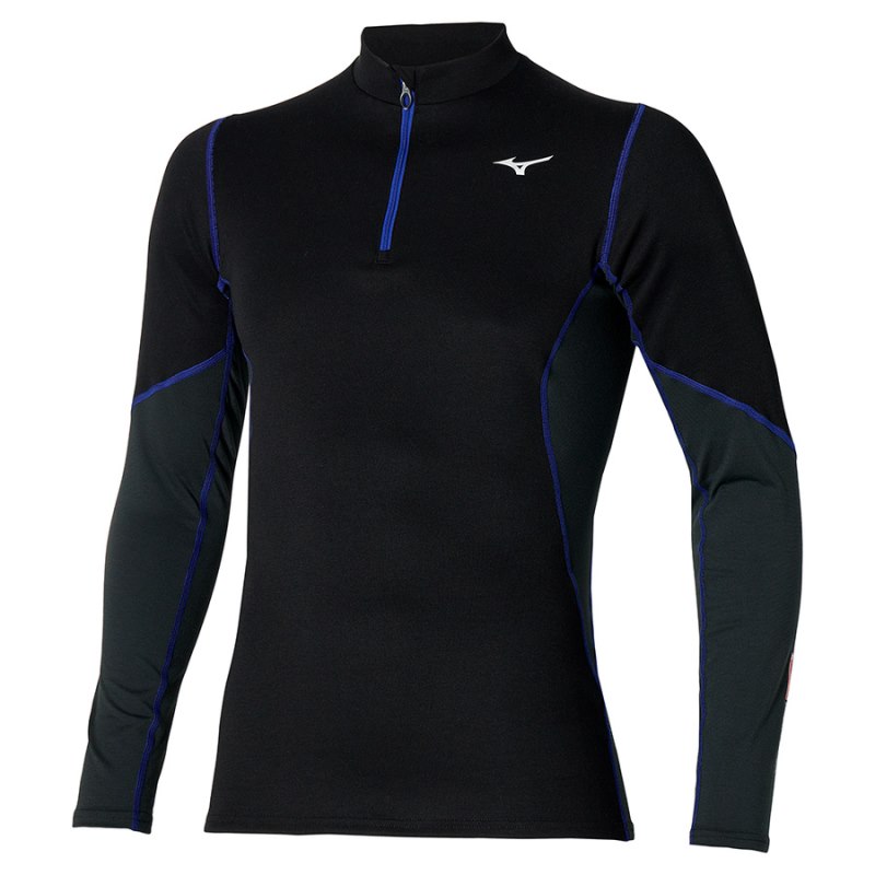 Mizuno Merino Wool H/Z Zwart Blauw | JXXD1855