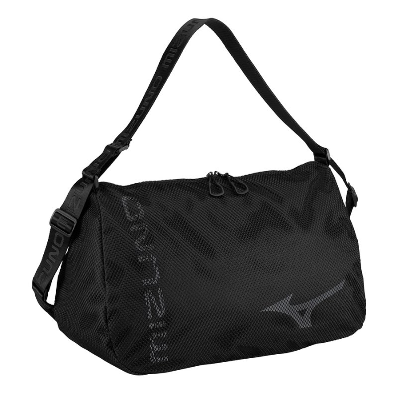 Mizuno Mesh Holdall 22 Zwart | HPBX2221