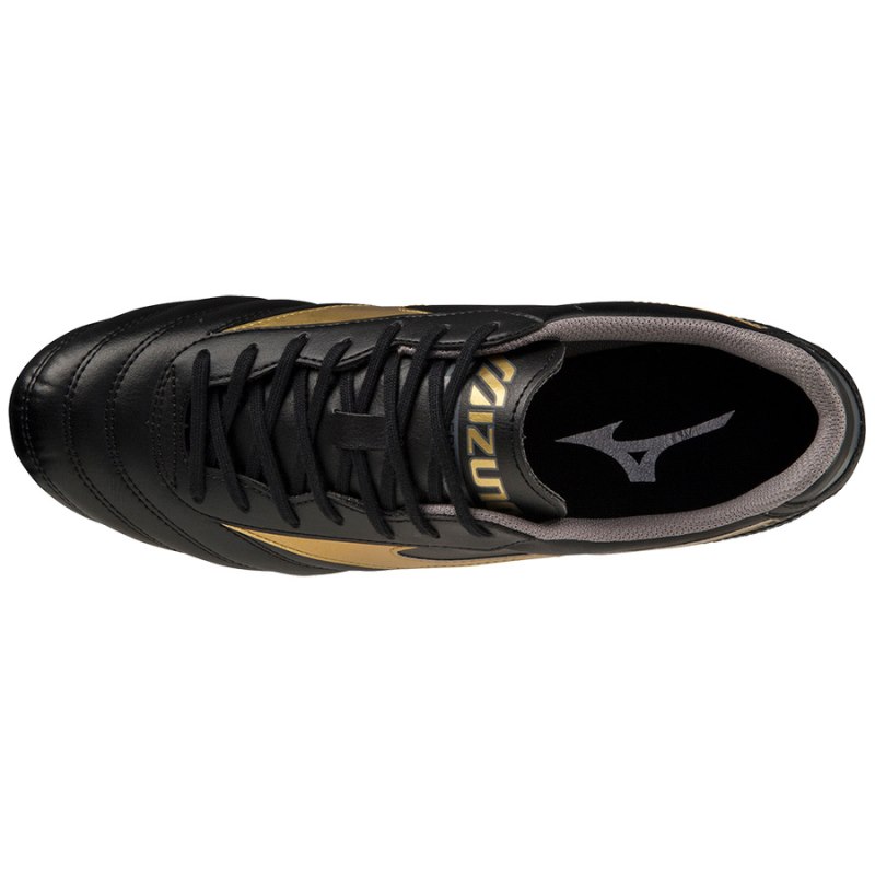 Mizuno Morelia II Club Zwart Goud Donkergrijs | NZEU7269