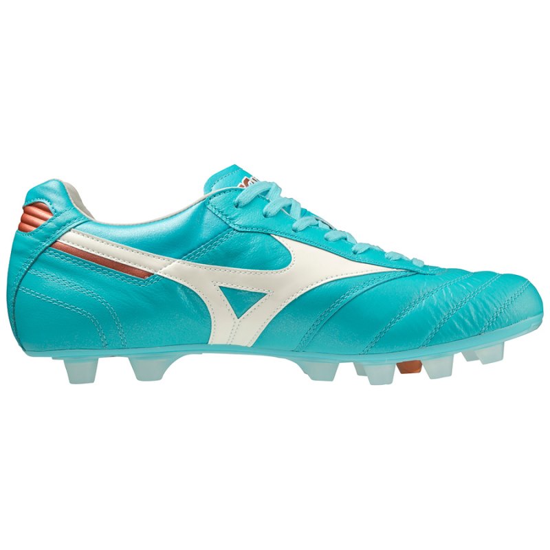 Mizuno Morelia II Japan Turquoise Zilver Rood Bruin | OZBT9774