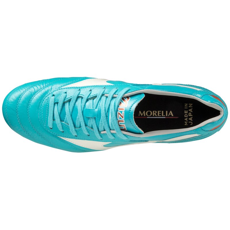 Mizuno Morelia II Japan Turquoise Zilver Rood Bruin | OZBT9774