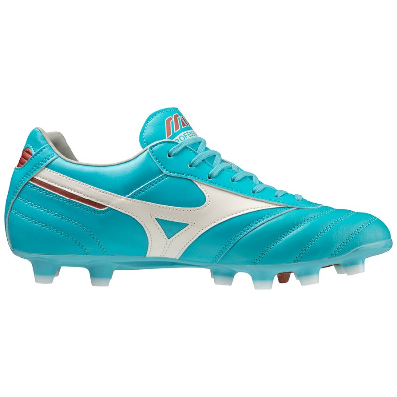 Mizuno Morelia II Pro Turquoise Wit Rood Bruin | MOPO0379