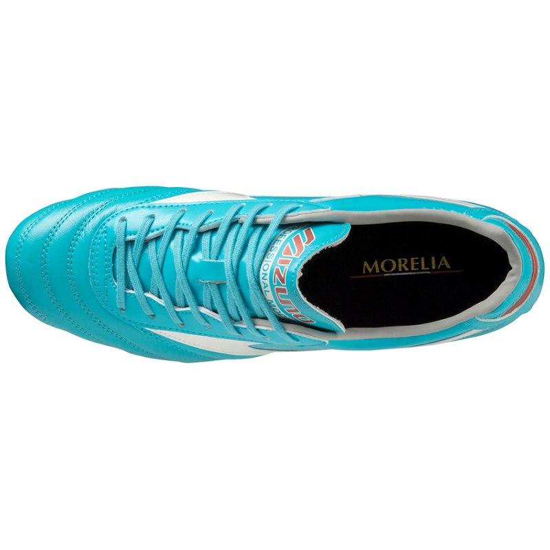 Mizuno Morelia II Pro Turquoise Wit Rood Bruin | MOPO0379