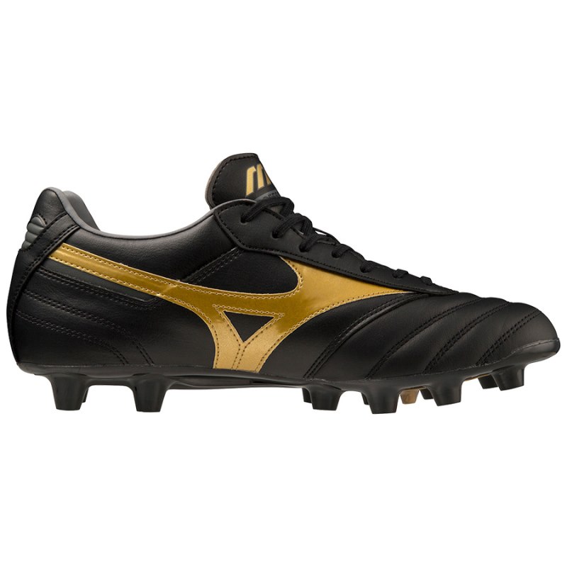 Mizuno Morelia II Pro Zwart Goud Donkergrijs | RMLN9147