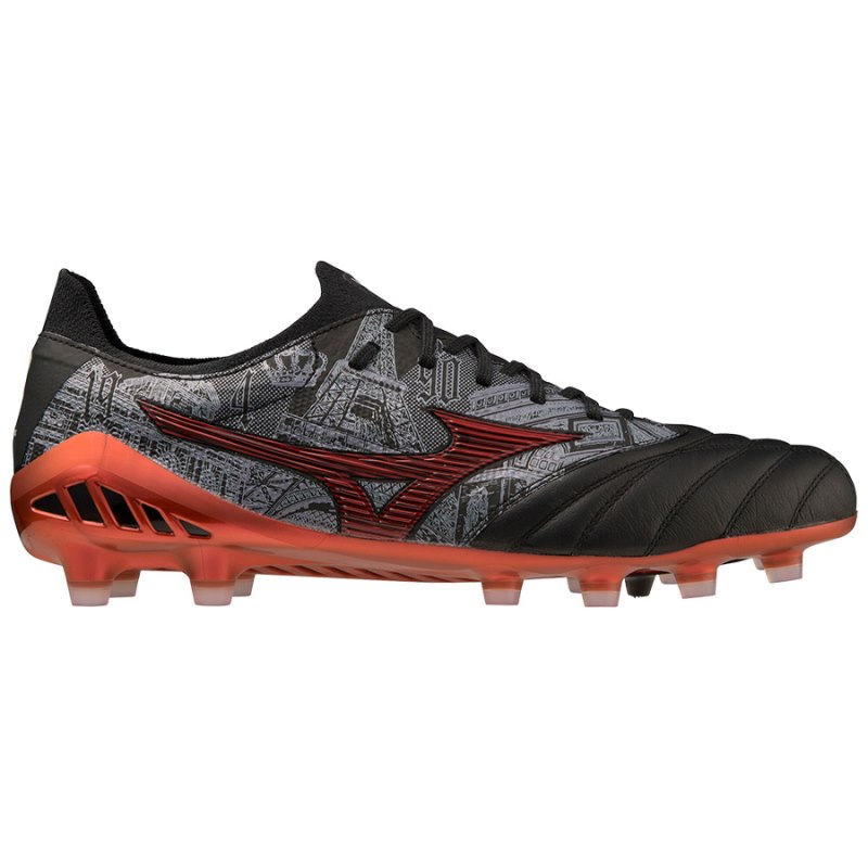 Mizuno Morelia Neo III β Sr4 Japan - Limited Edition Zwart Rood | WPBK0048