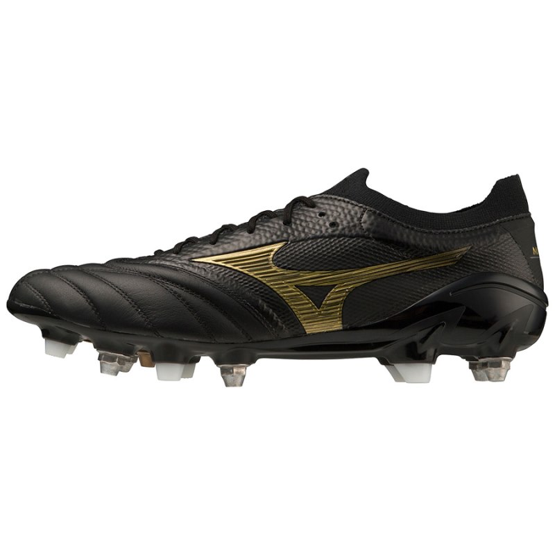 Mizuno Morelia Neo IV Beta Japan Mix Zwart Goud | YJDQ8641