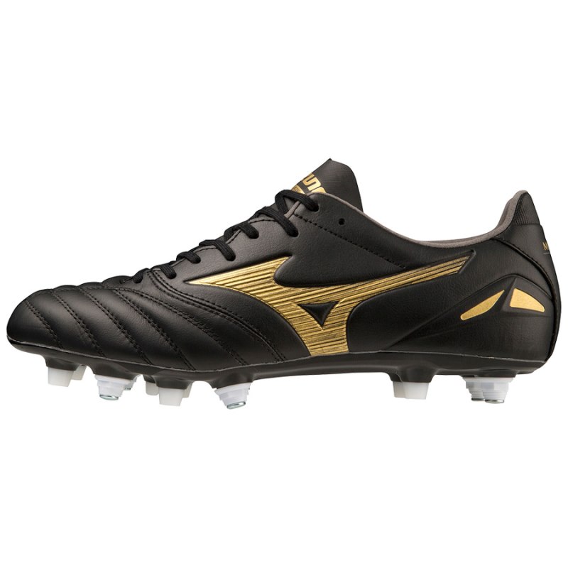 Mizuno Morelia Neo IV Pro Mix Zwart Goud | TDBL7450