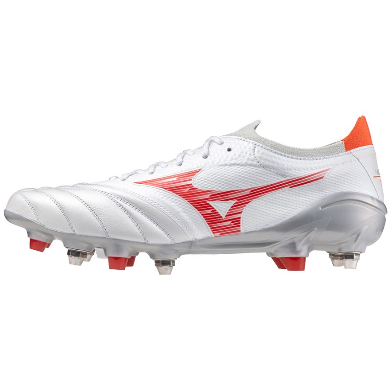 Mizuno Morelia Neo IV β Elite Mix Wit Rood Koraal | SQYI6308