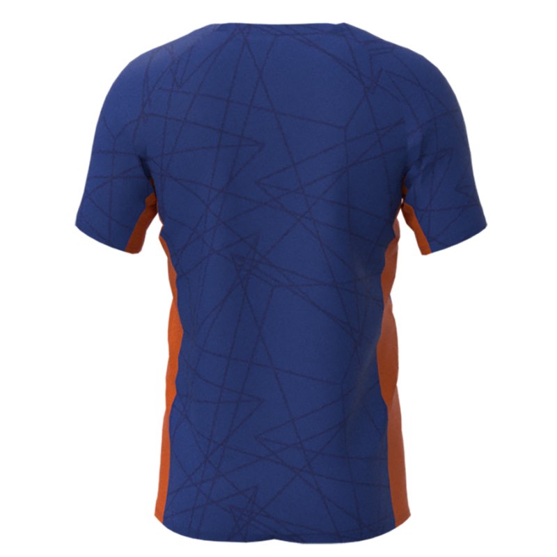 Mizuno Nevobo Volleyball Match Blue Shirt Blauw | DMZH1210