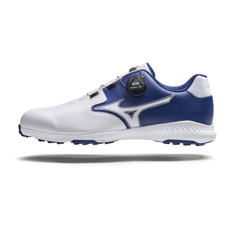 Mizuno Nexlite Gs Spikeless Wit Donkerblauw | JACK0768