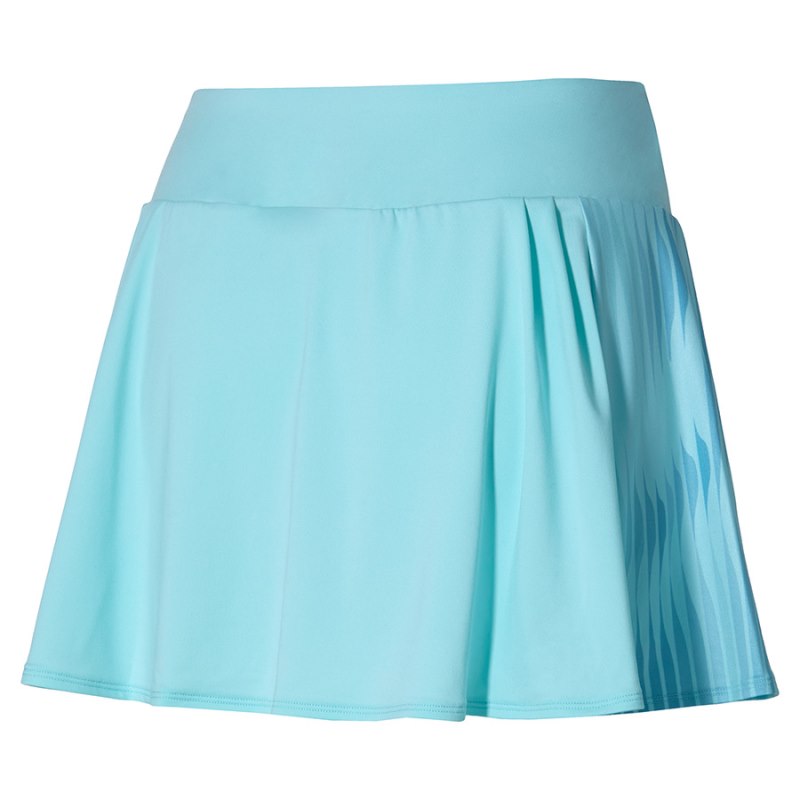 Mizuno Printed Flying Skirt Turquoise | VHJQ7736