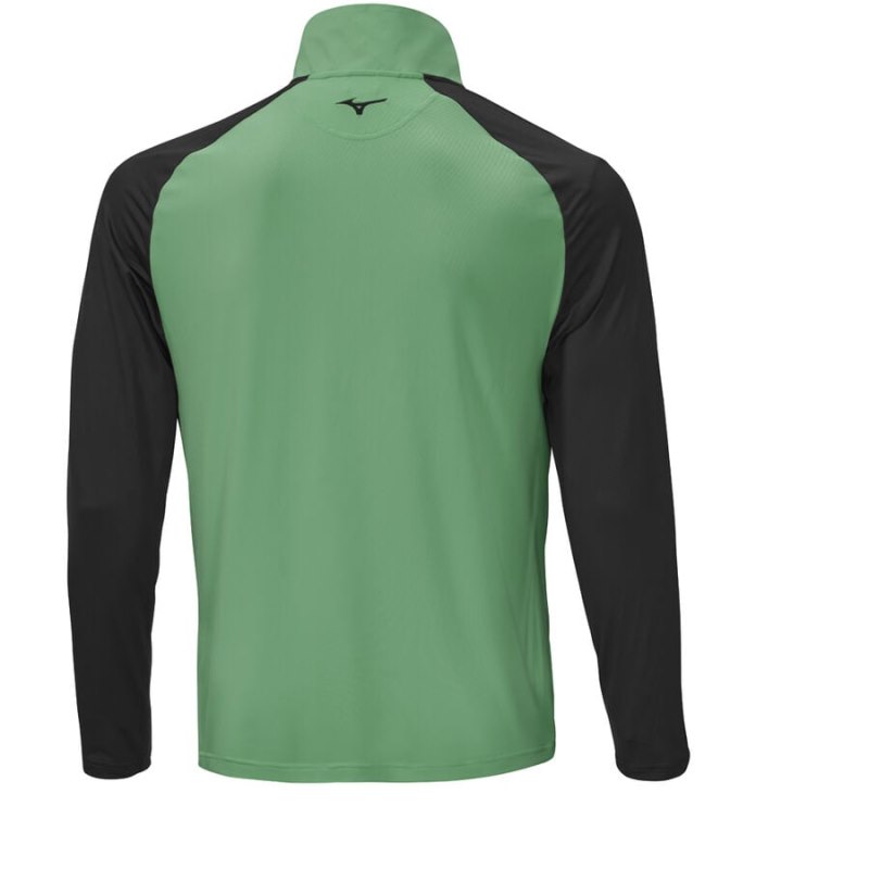 Mizuno Quick Dry Breeze 1/4 Zip Mintgroen | NAEM8884