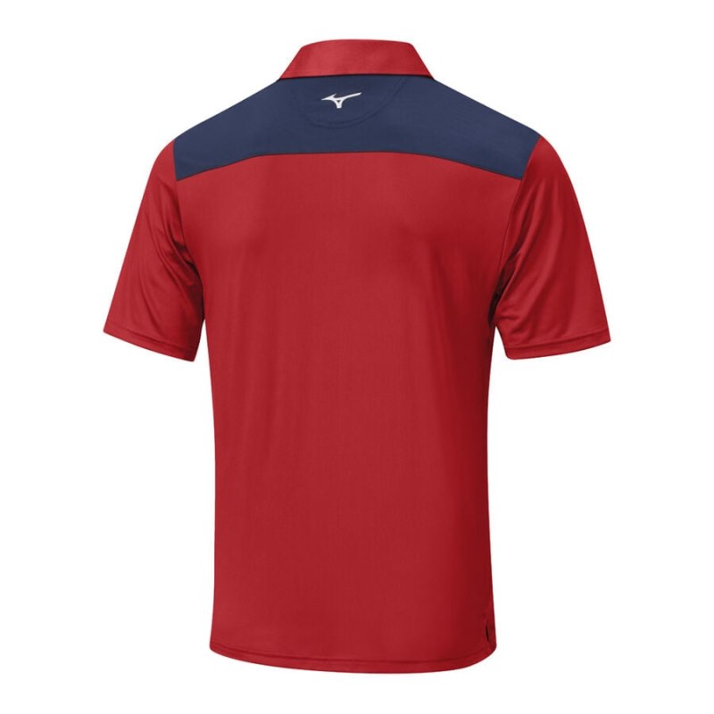 Mizuno Quick Dry Citizen Polo Rood | OCIK9050