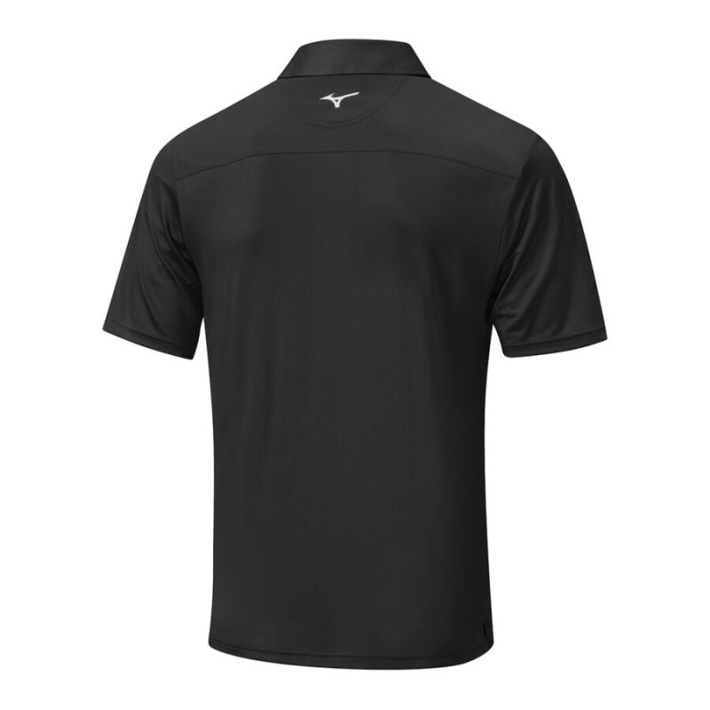 Mizuno Quick Dry Citizen Polo Zwart | WNYG1292