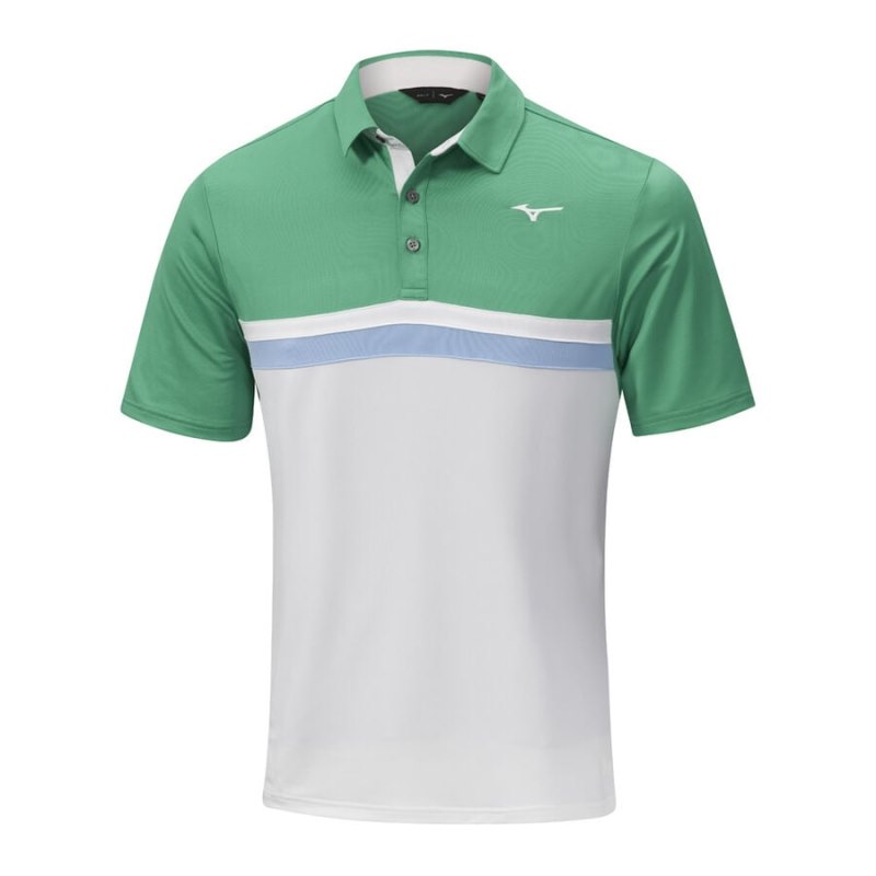 Mizuno Quick Dry Horizon Polo Mintgroen | TSYJ8308