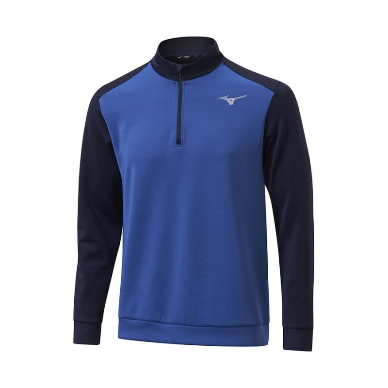 Mizuno RB 1/4 Zip Blauw | ITAU5750