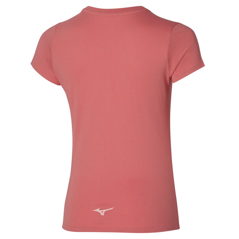 Mizuno RB Logo Tee Lichtkoraal | PXIS9264