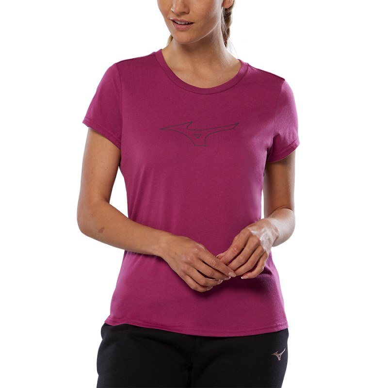 Mizuno RB Logo Tee Roze | XZZX1029