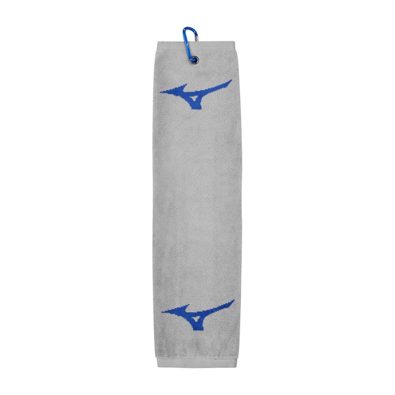 Mizuno RB TRI Fold Towel Grijs Blauw | EXOA0328