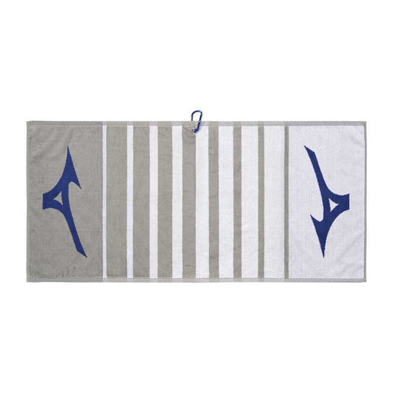 Mizuno RB Tour Towel Grijs Blauw | JTDR1791