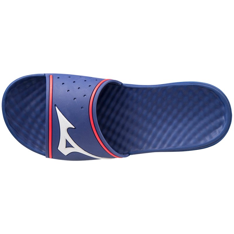 Mizuno Relax Slide 2 Blauw Wit Roze | OECO8823