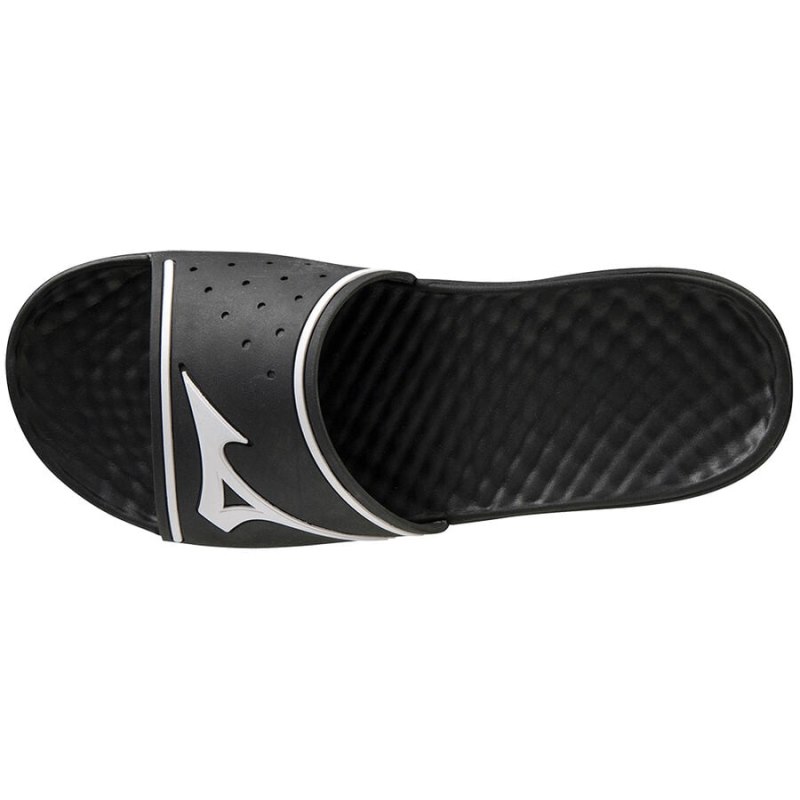 Mizuno Relax Slide 2 Zwart Wit | IGLC3344