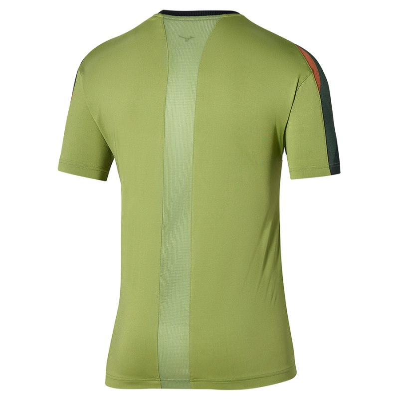 Mizuno Release Shadow Tee Groen | SFUR2737