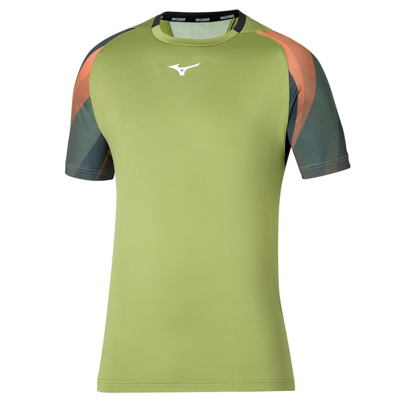 Mizuno Release Shadow Tee Groen | SFUR2737