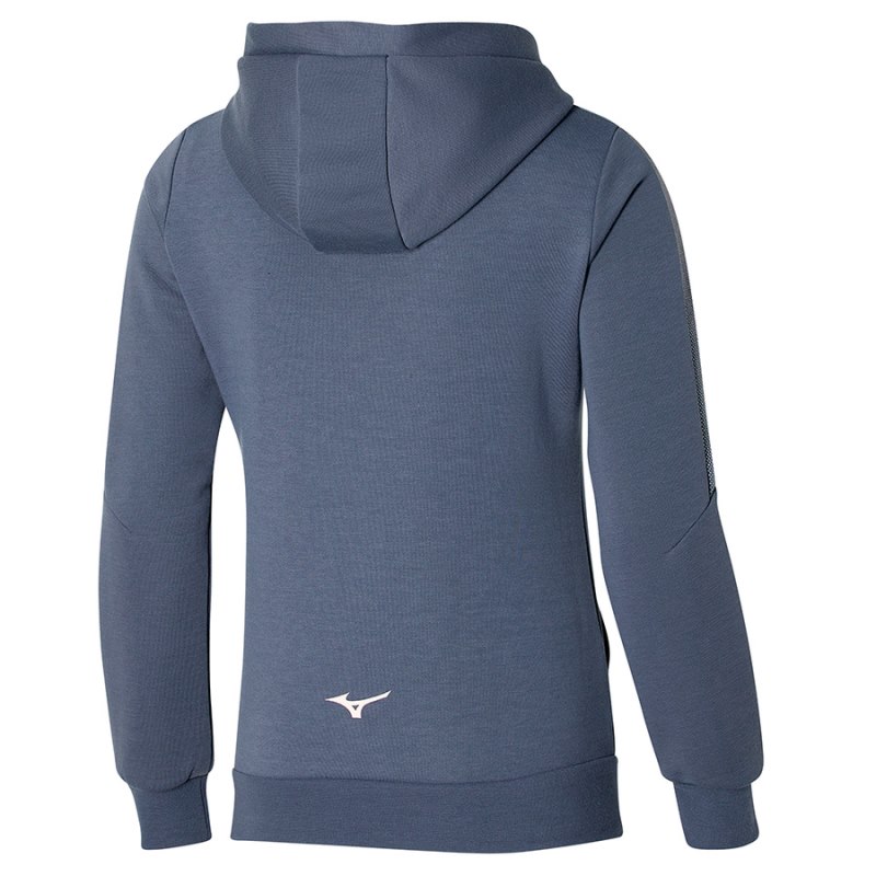 Mizuno Release Sweat Donkerblauw Blauw | CPZH5062