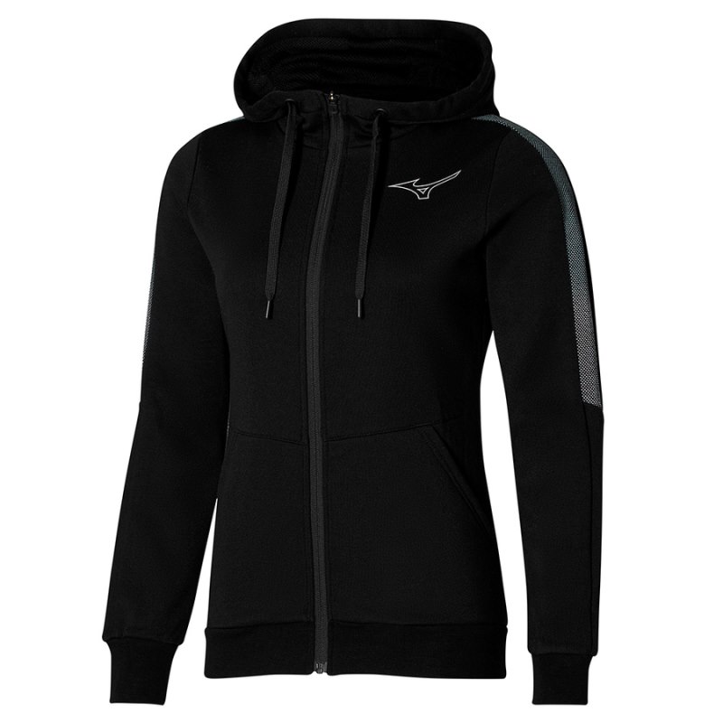 Mizuno Release Sweat Zwart | QMVV0992