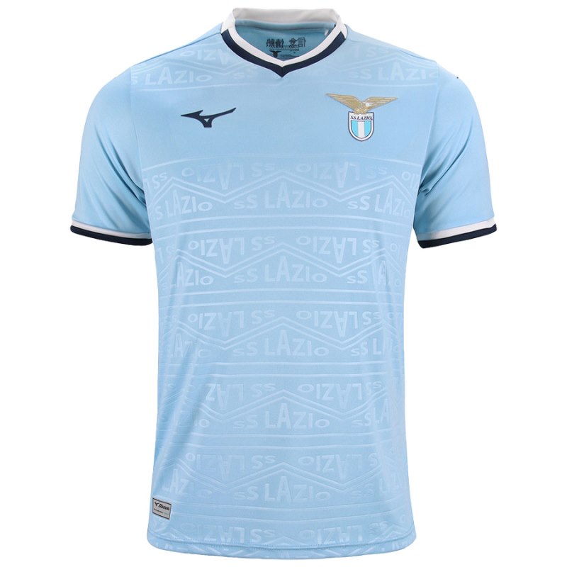 Mizuno SS Lazio Home Jersey 24/25 Lichtblauw | MQXM3195