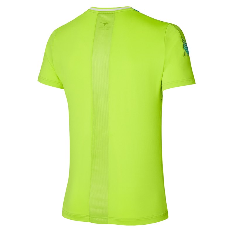 Mizuno Shadow Tee Lichtgroen | FLBH4405