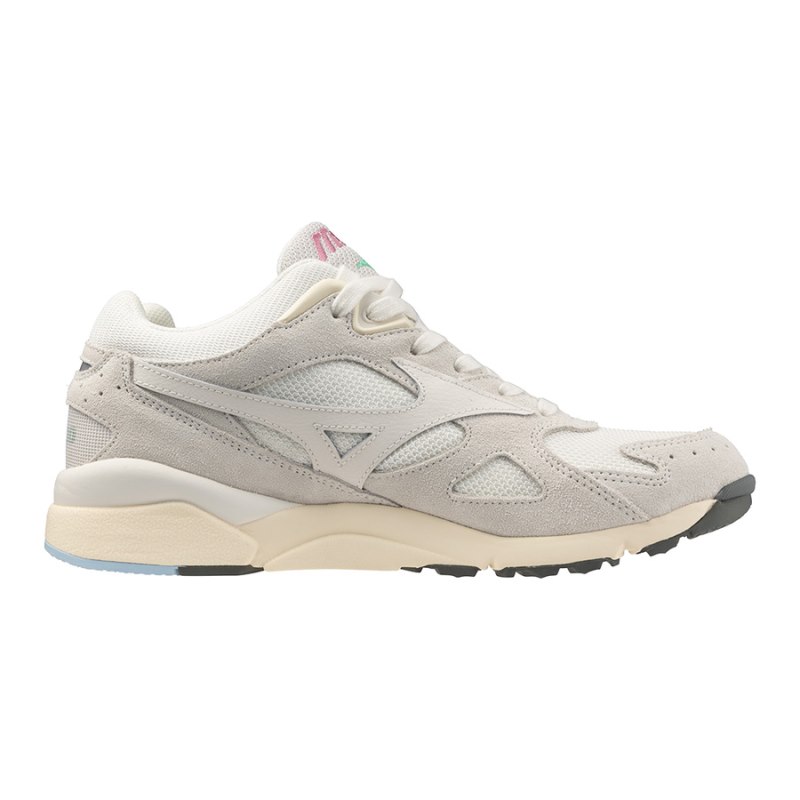 Mizuno Sky Medal Beige Wit | ONTW1171