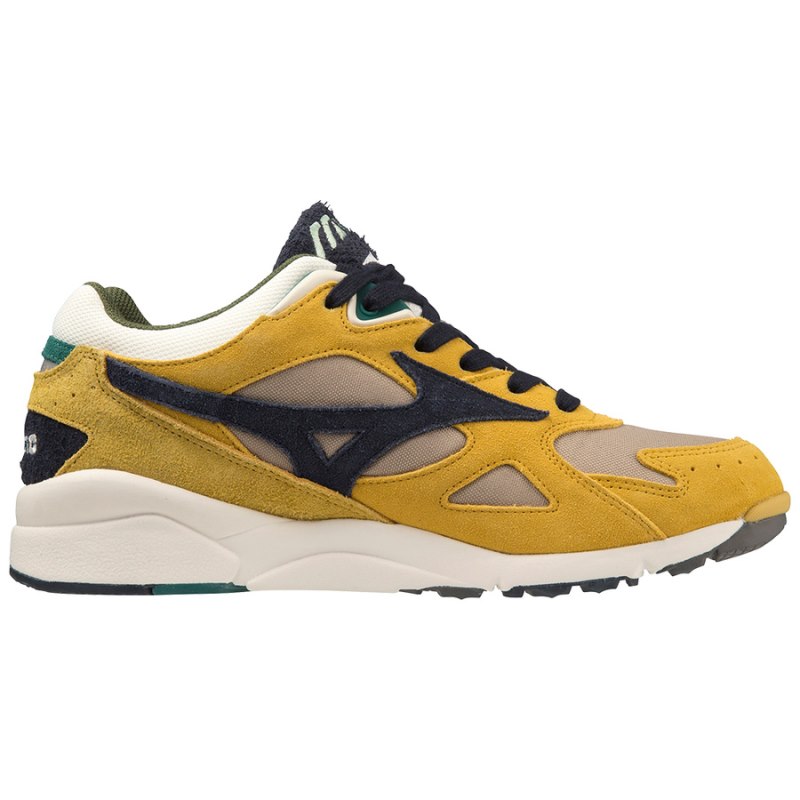 Mizuno Sky Medal S Khaki Donkerblauw Geel | YDSF4167