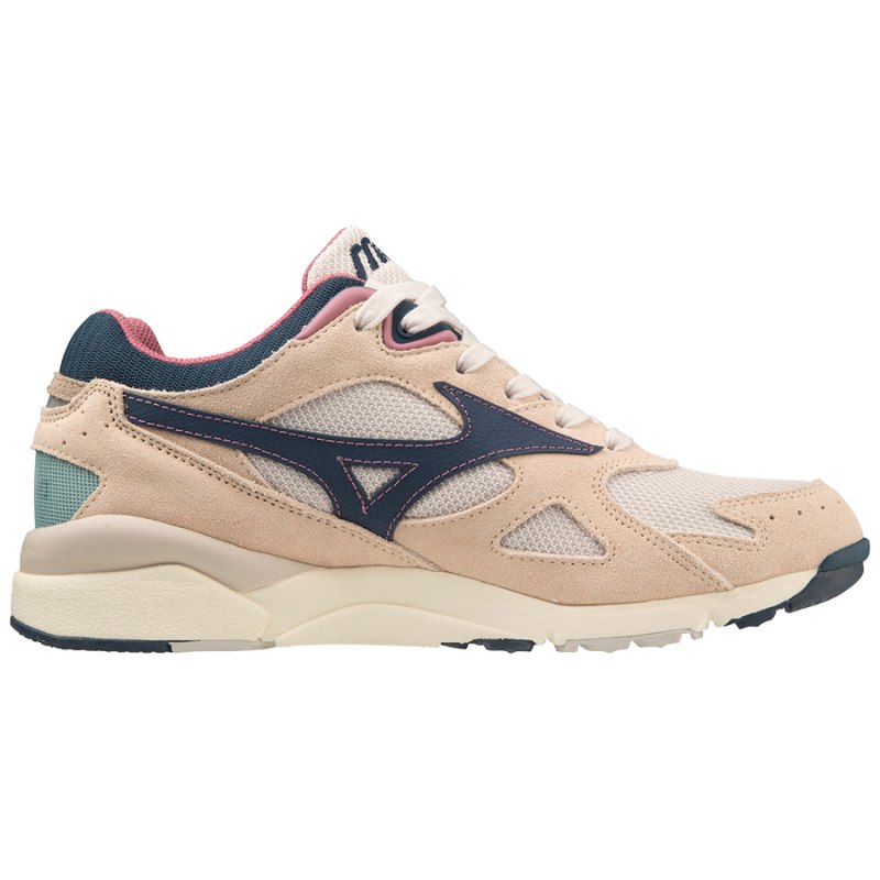 Mizuno Sky Medal Wit Donkerblauw Beige | TFEL2403