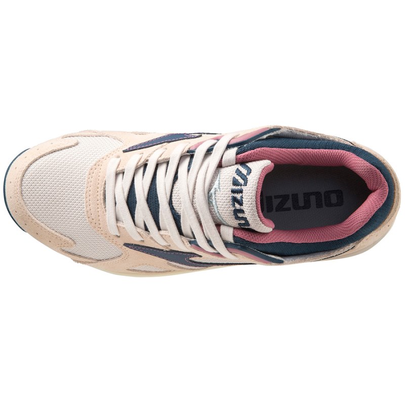 Mizuno Sky Medal Wit Donkerblauw Beige | TFEL2403