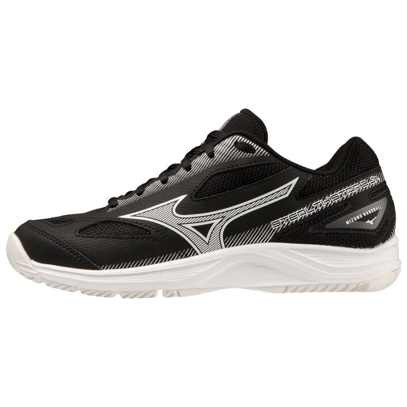 Mizuno Stealth Star 2 JR Zwart Wit | JRSE8731