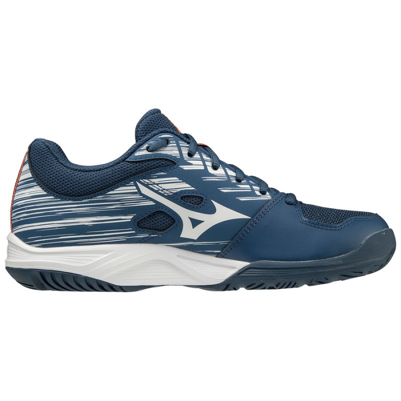 Mizuno Stealth Star Junior Donkerblauw Wit | XWYB7088