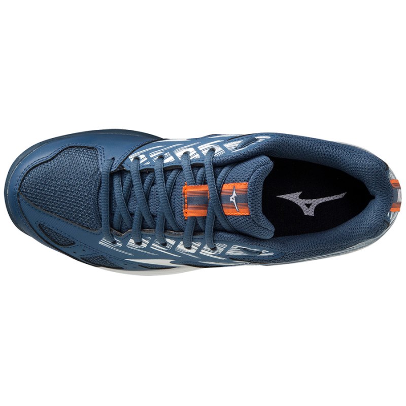 Mizuno Stealth Star Junior Donkerblauw Wit | XWYB7088