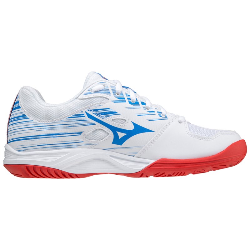 Mizuno Stealth Star Junior Wit Rood Blauw | QLVM7076