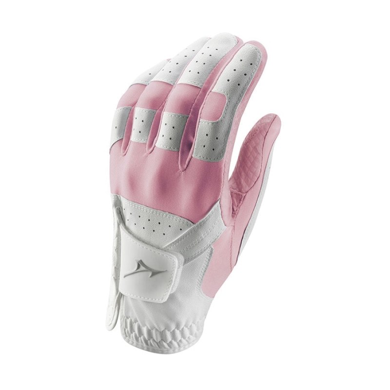 Mizuno Stretch Left Hand Roze Wit | RVEA8041