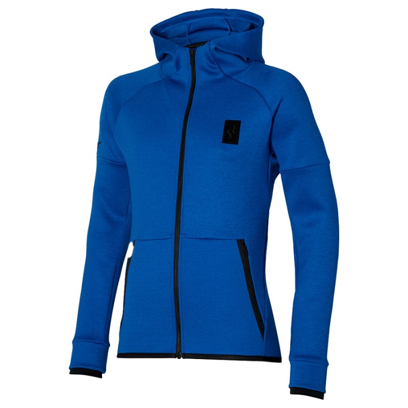 Mizuno Sweat Hoody SR Blauw | KUER0872