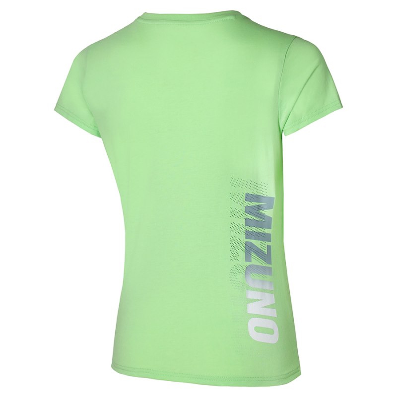 Mizuno Tee Groen | IMDX3877