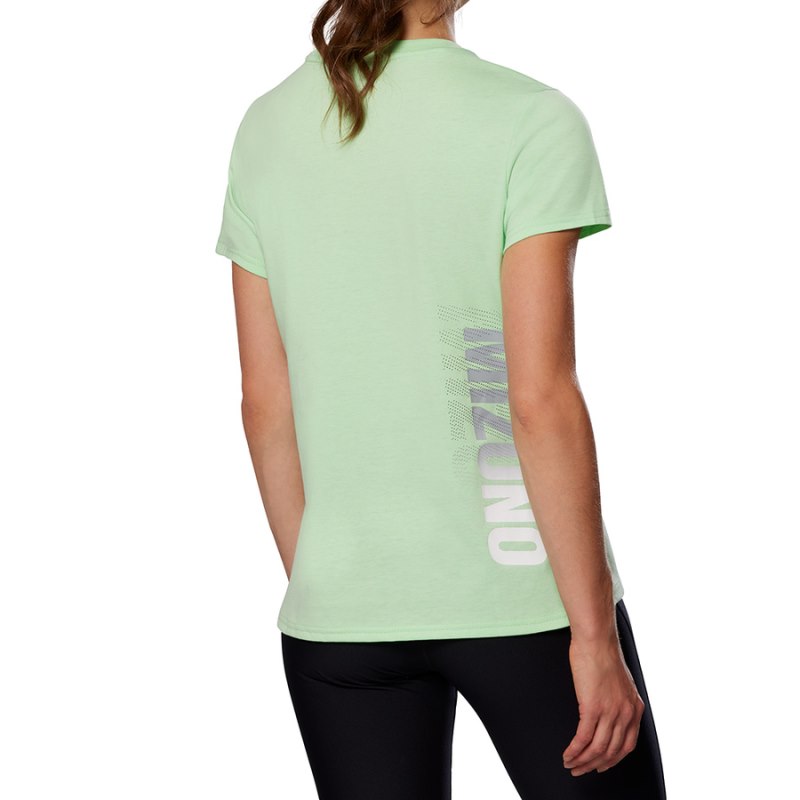 Mizuno Tee Groen | IMDX3877