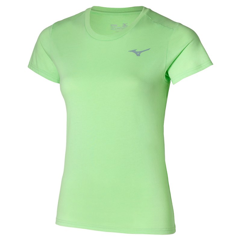 Mizuno Tee Groen | IMDX3877