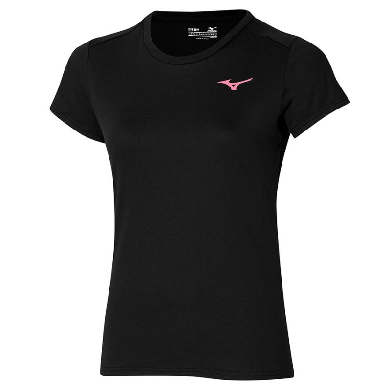 Mizuno Tee Zwart | ONRY1876