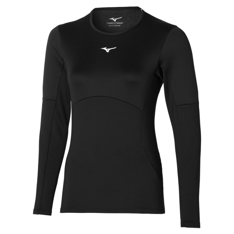 Mizuno Thermal Charge Breath Thermo Longsleeve Zwart | JJSA8902